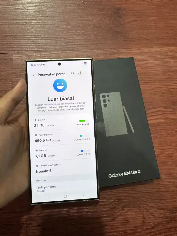 Samsung S24 ultra 12/512