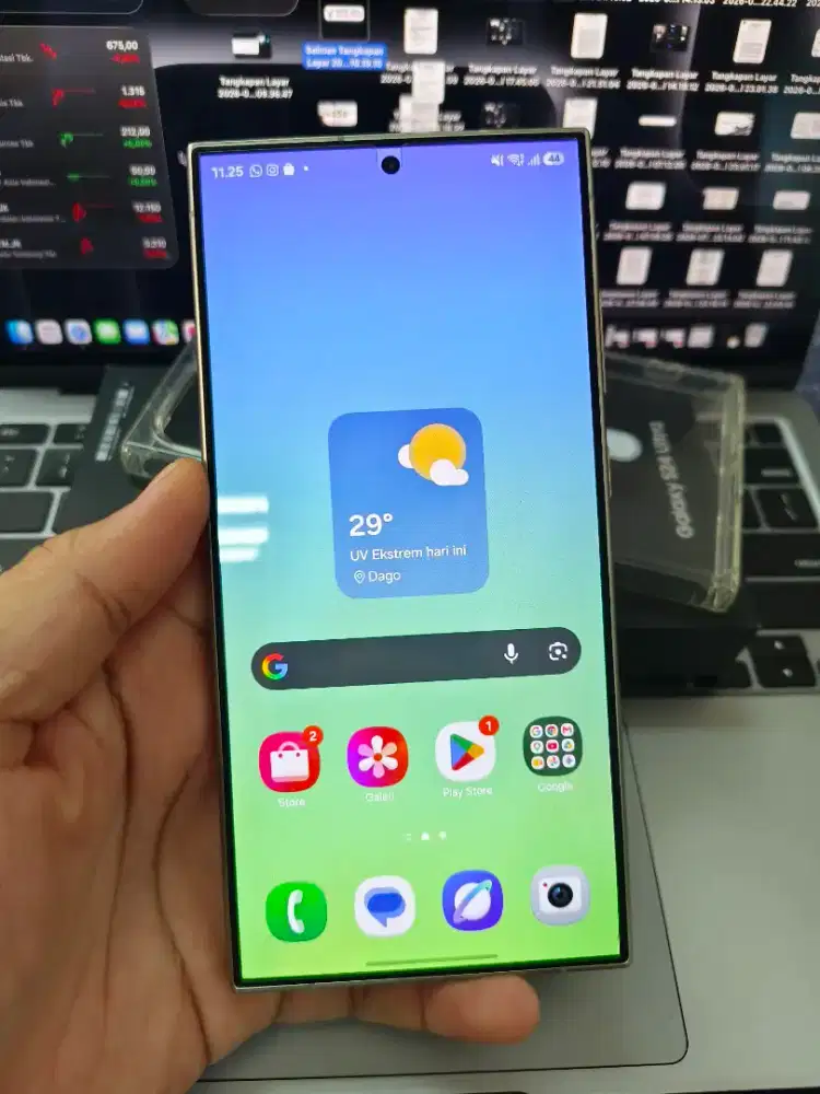 Samsung S24 Ultra 12/256 ex garansi resmi