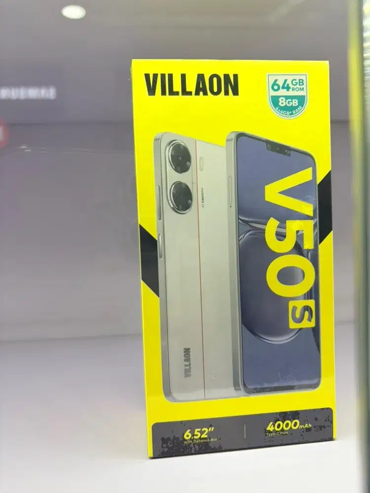 Villaon v50s Ram 4/64gb baru garansi resmi nasional