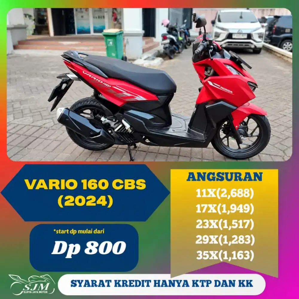HONDA VARIO 160 CBS 2024 CASH & KREDIT