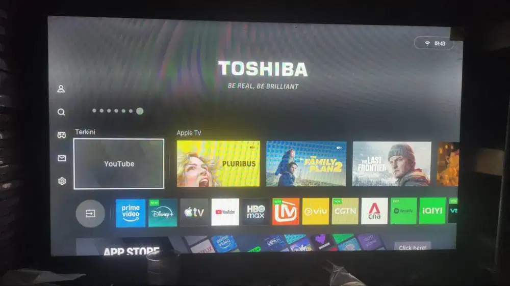smart tv toshiba vidaa 43inc