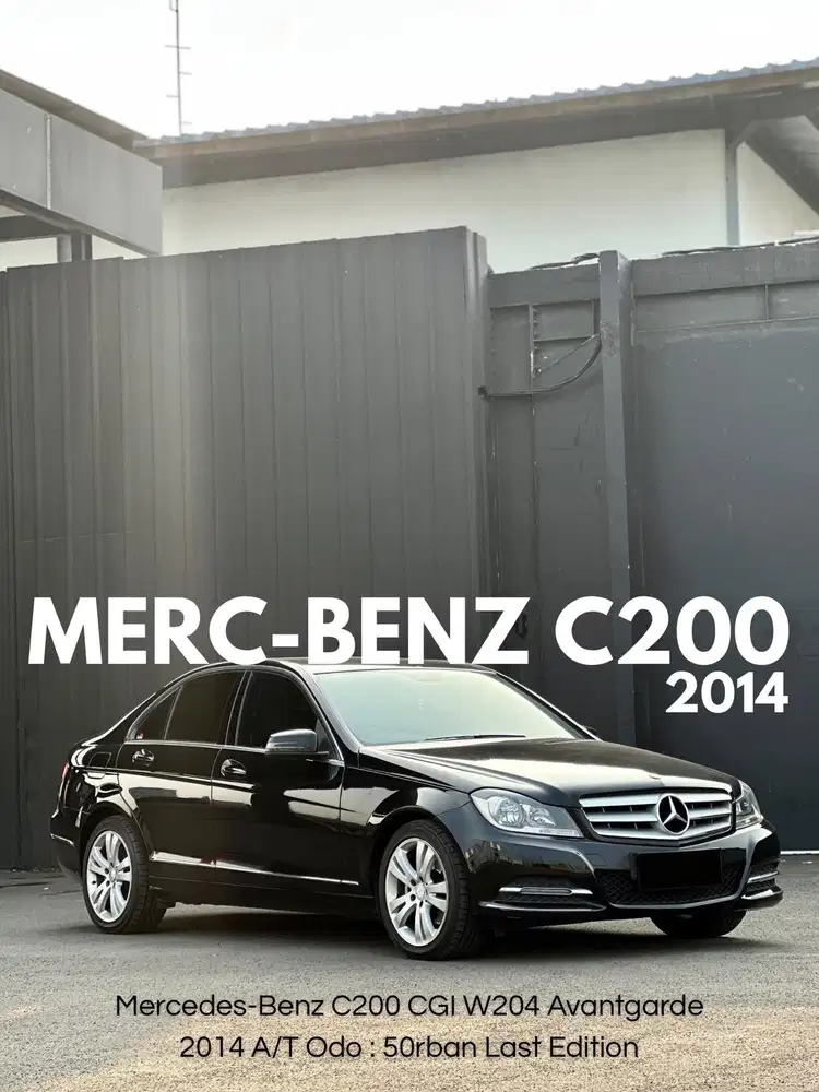 Mercedes-Benz C200 CGI W204 Avantgarde 2014 Last Edition