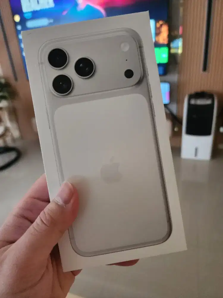 Iphone 17 Pro Max 256GB Silver Baru Resmi Ibox