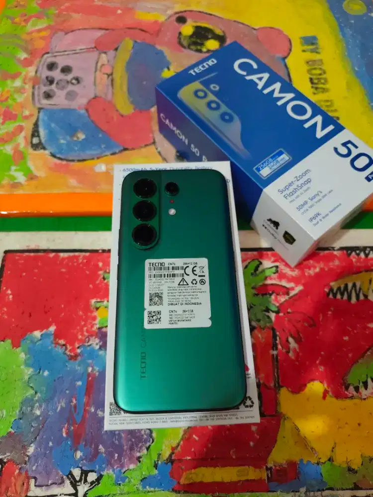 Tecno Camon 50 Pro 5G 12/256 Lengkap