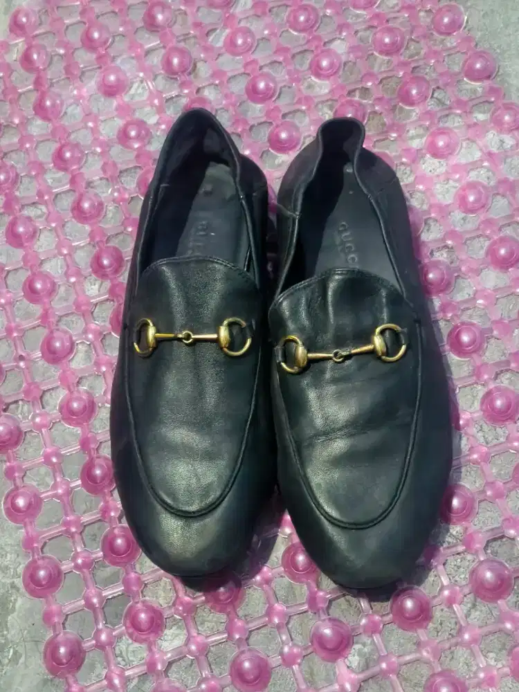 Sepatu. Wanita Flatshoes Gucci kulas made in italy ori uk 38