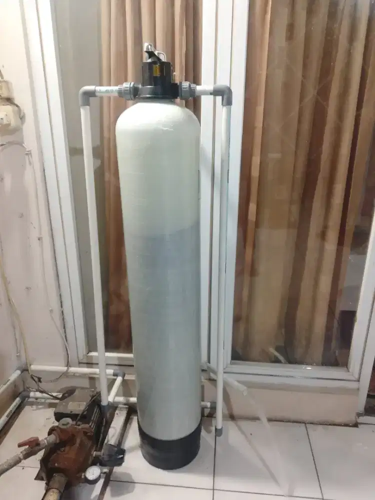 Sepaket filter air dengan 2 media