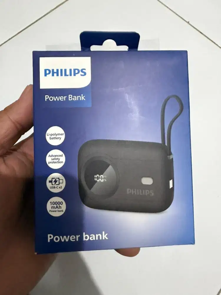POWERBANK ORIGINAL PHILIPS 10.000 mah
