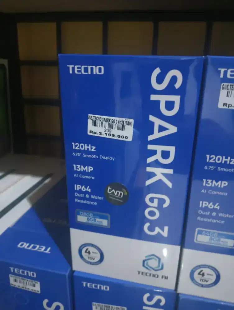 TECNO SPARK GO 3 4/128 | ATLANTIS DAHSYAT