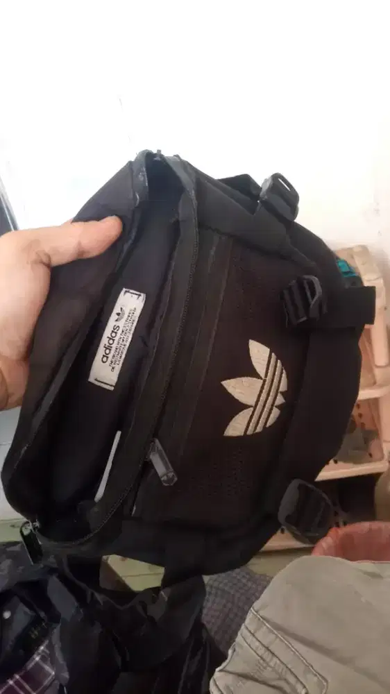 Tas slingbag adidas trefoil tas slempang original no eiger