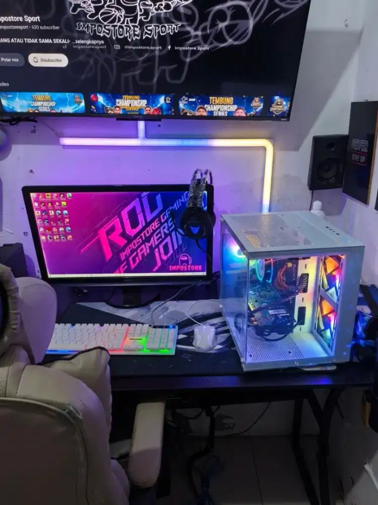 PC GAMING RYZEN 5 - 16GB RAM DDR4 - SSD MVME 128GB - HDD 500GB -VGA R9