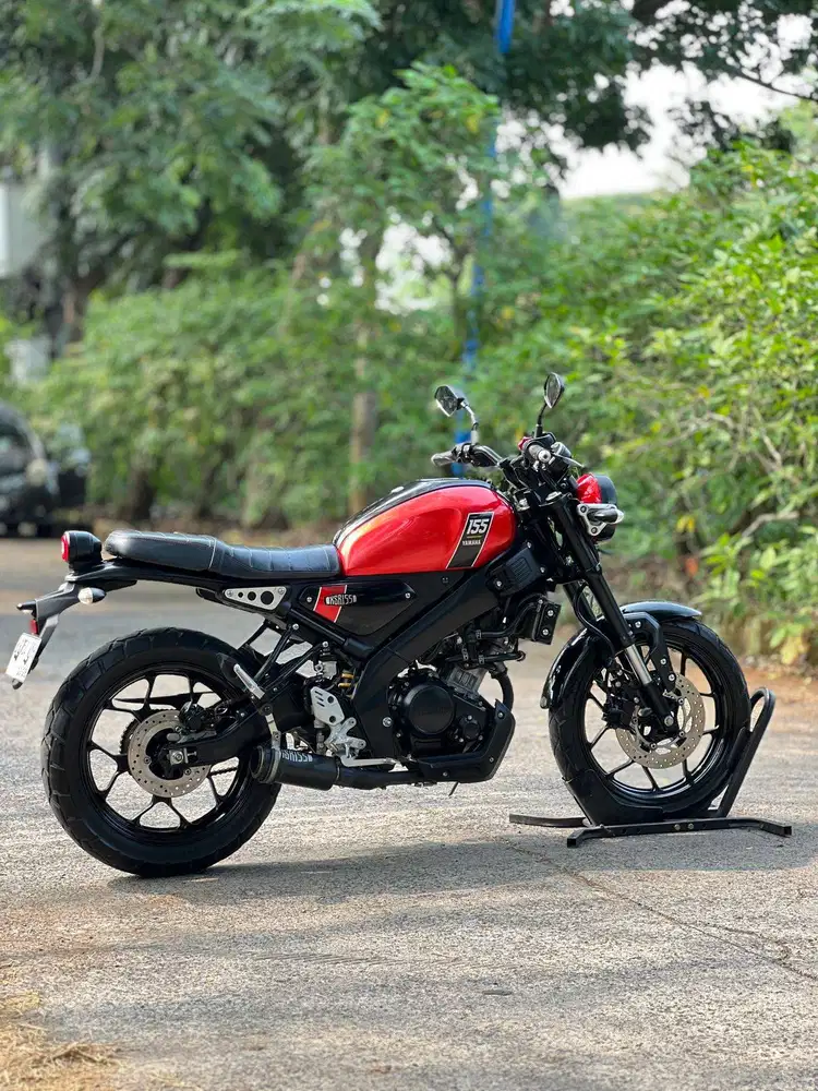 RASA BARU! YAMAHA XSR 155 MERAH 2023 KM LOW PAJAK PANJANG SUPER GRESS