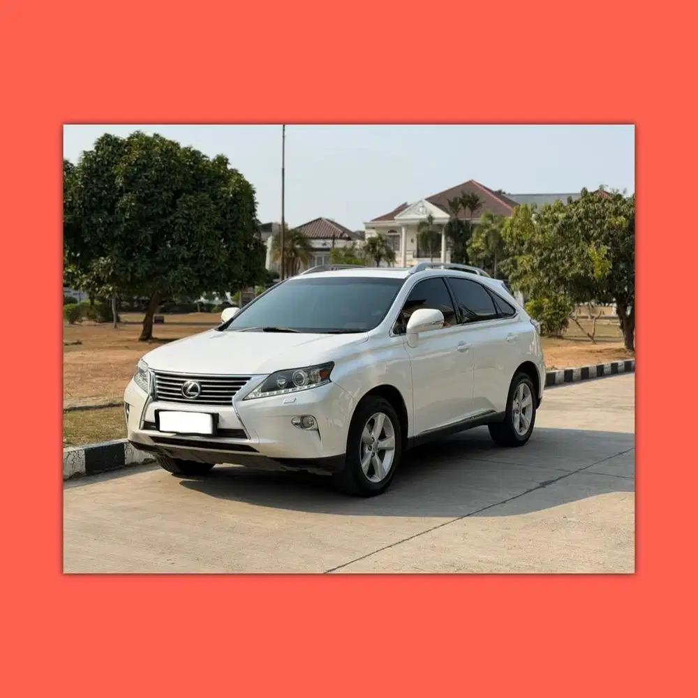 Lexus RX270 HK Facelift CBU 2013 Putih Interior Beige