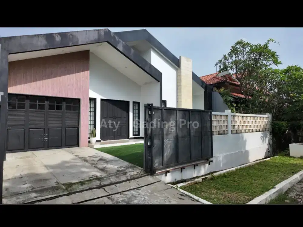 Rumah Cinere Estate Fully furnished Newly Renovated Siap Huni Dalam Cluster di Nyaman Tenang dan Asri di Megapolitan Cinere Estate