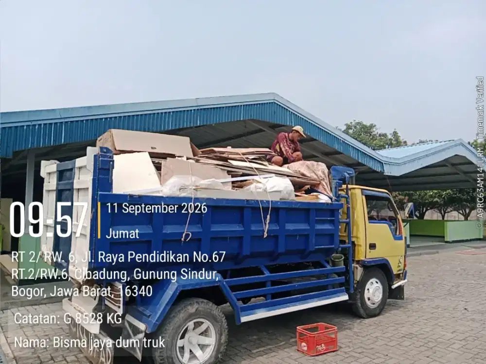 Jasa buang puing sampah dan pengurugan