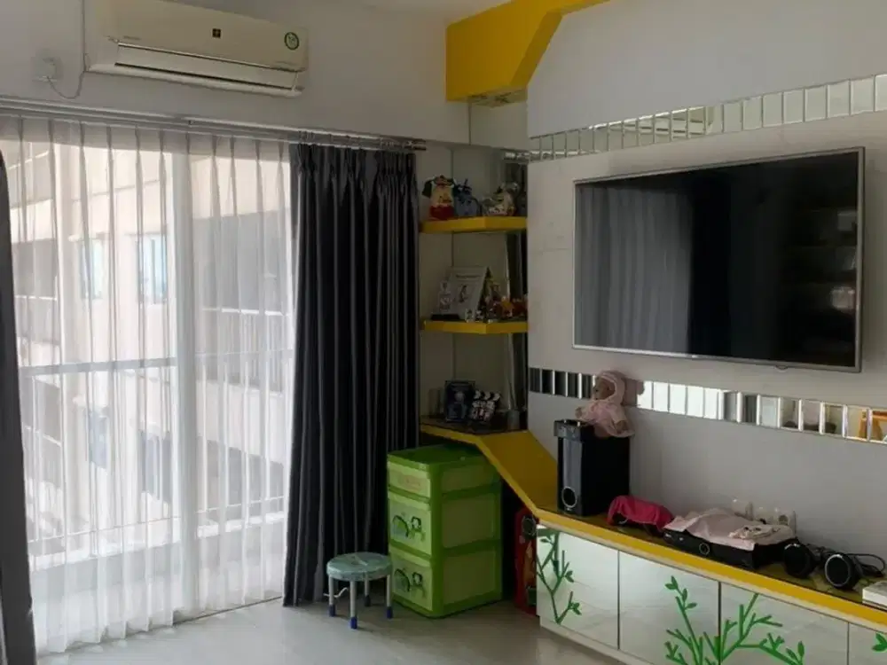 Unir DIJUAL! Apartemen Puncak Bukit Golf, Tower A - 2BR jadi Model Studio, Furnished