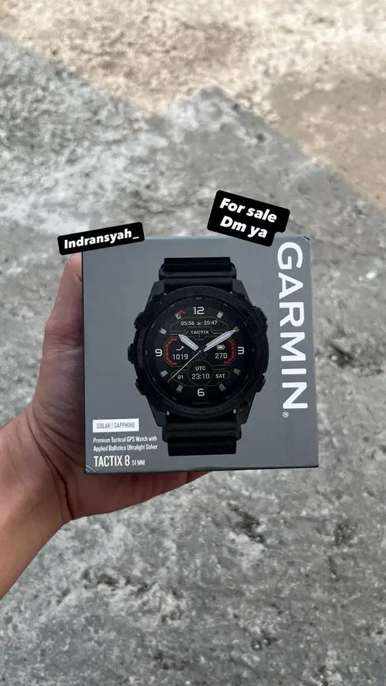 Garmin taxtic 8 solar