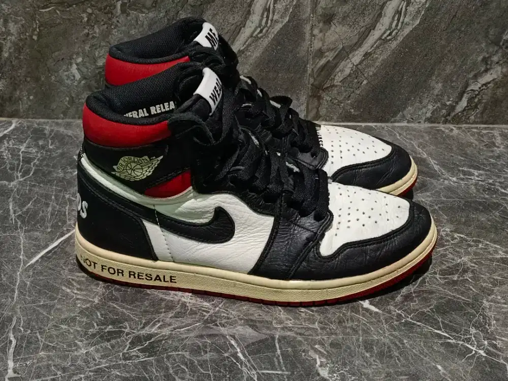 Sepatu Nike Air Jordan 1 Retro High Not For Resale Varsity Red uk 42