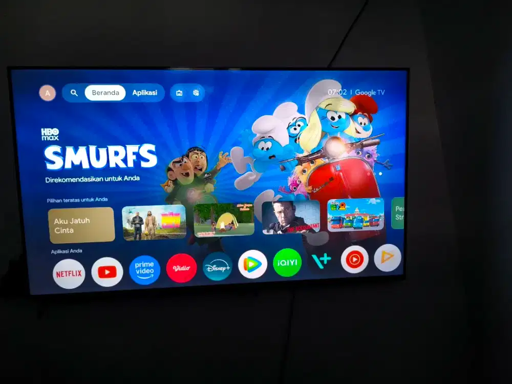 Sharp TV 55 google tv