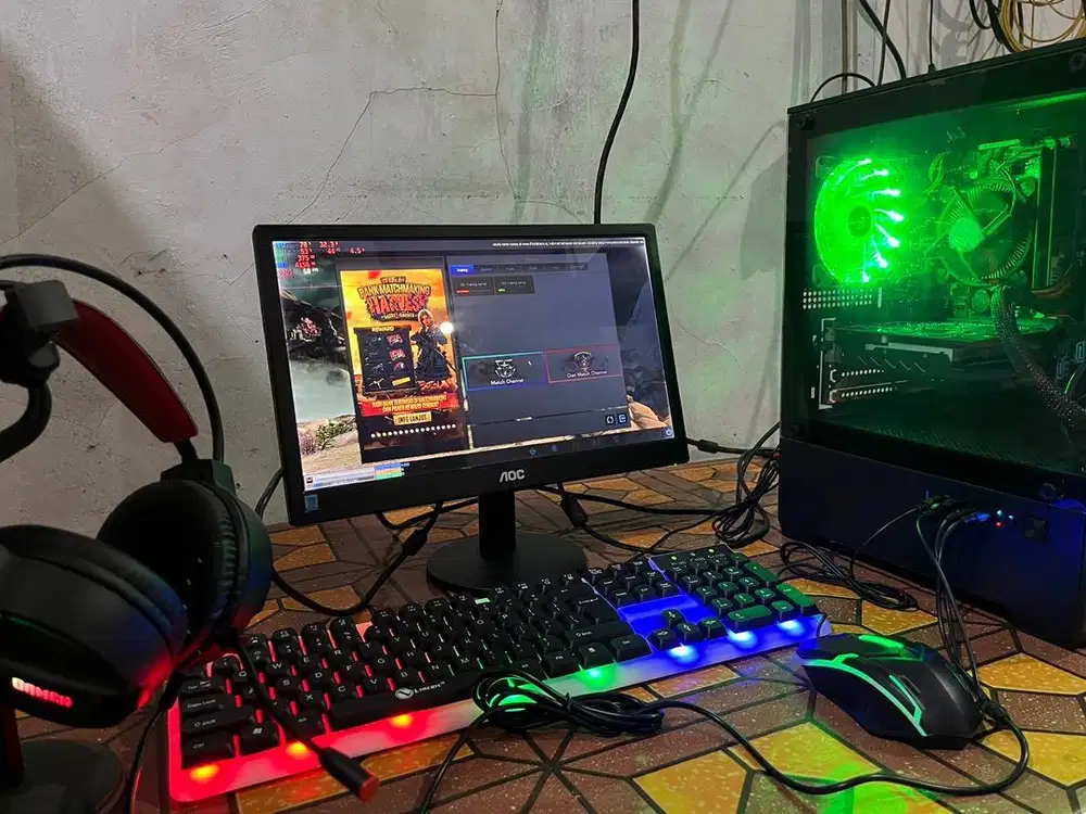 Fullset PC Gaming Editing - murah edisi bosen