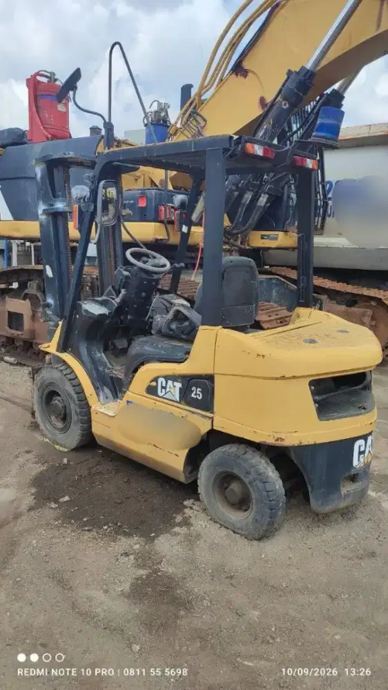Forklift CAT 25NT 2009 Balikpapan