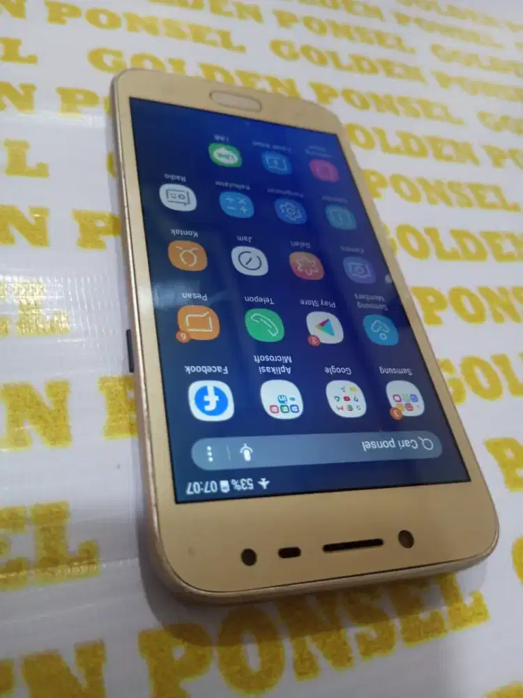 Samsung J2 pro Gold perfect-Golden ponsel