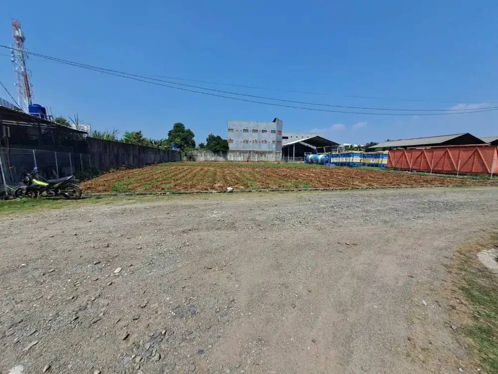 Disewakan 1000-2000 M2 - Akses Truk / Container - Tol Sentul