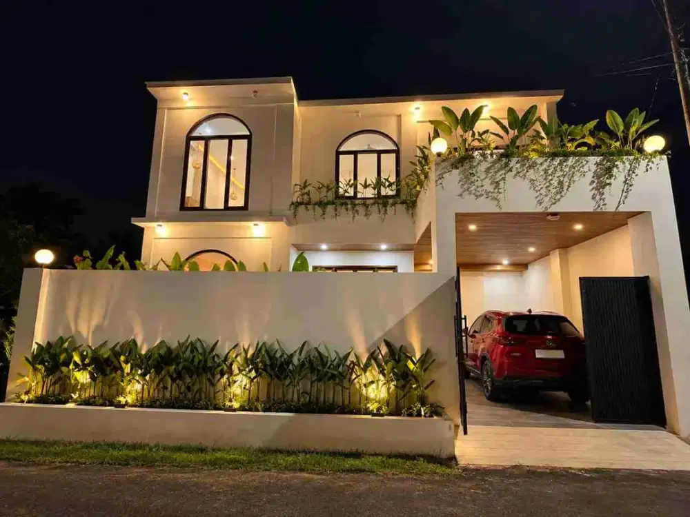 jual rumah villa modern 2 lantai di Jimbaran Bali