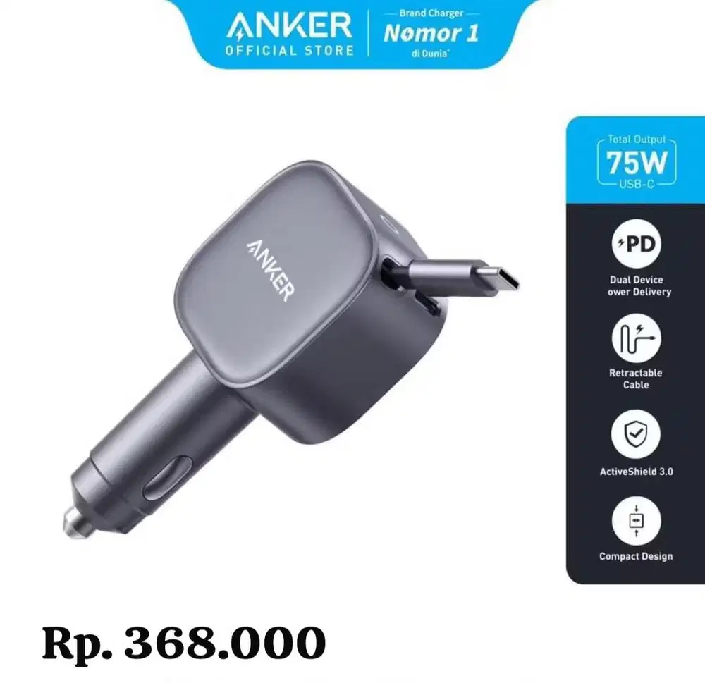 CAR CHAGER ANKER