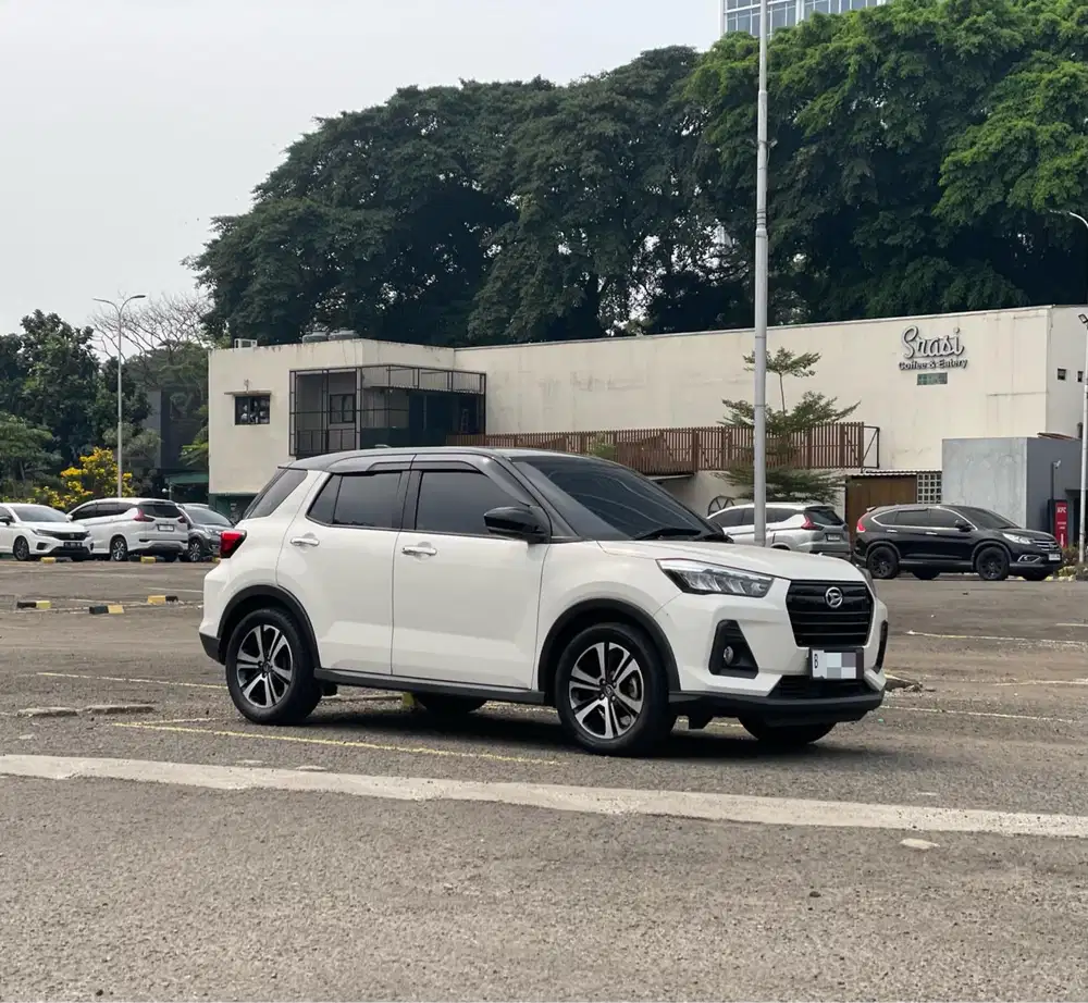 KM LOW!! DAIHATSU ROCKY R ASA 1.0 TURBO AT MATIC 2021 PUTIH TWO TONE