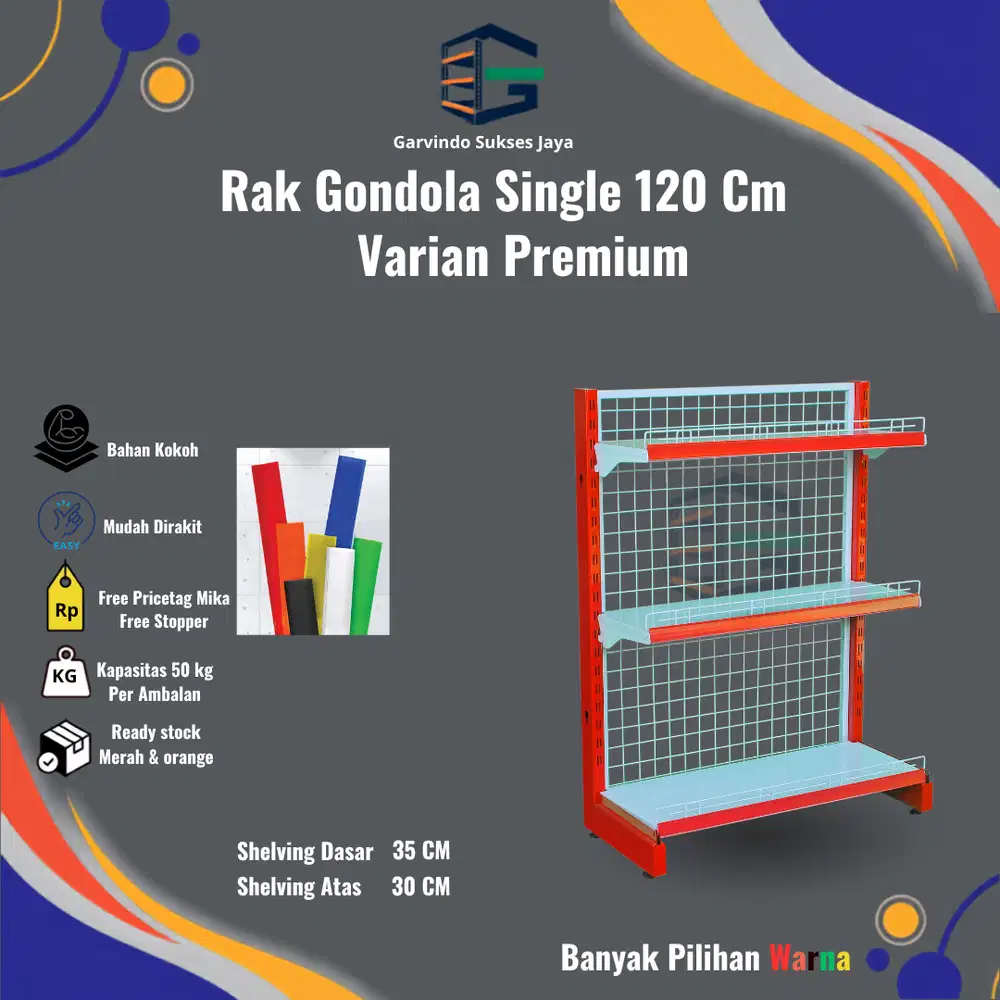 Rak Minimarket Atau Rak Gondola Berkualitas Untuk Toko Anda