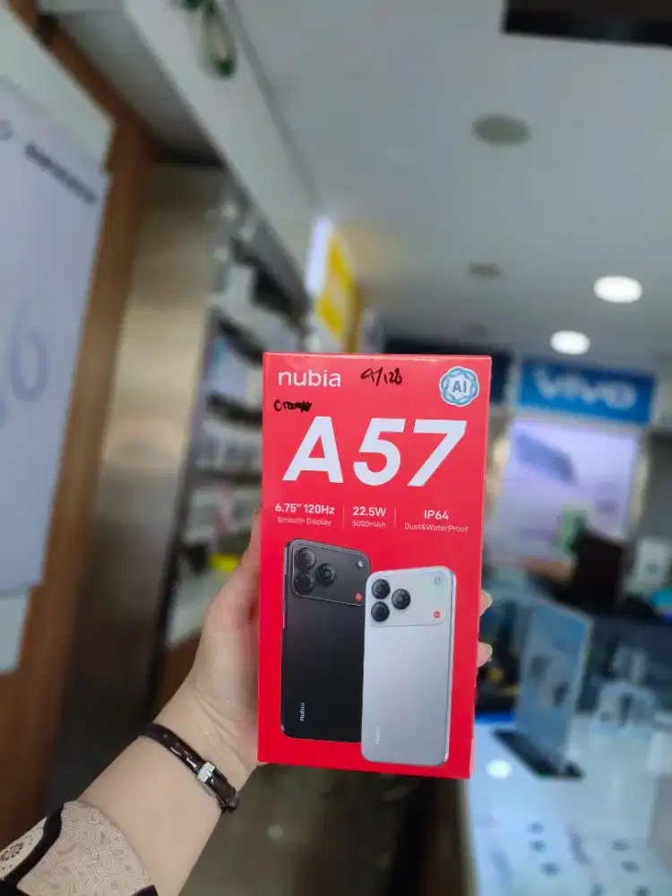 Nubia A57 4/128 gb BARU SEGEL