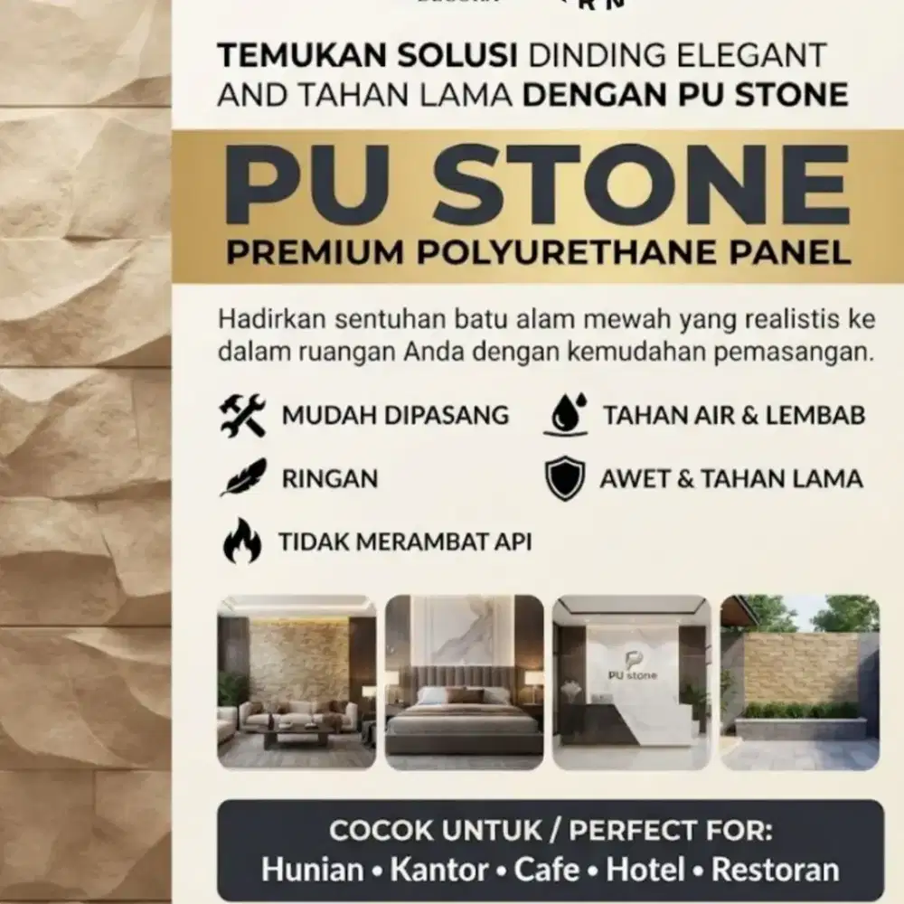 PU Stone (Premium Polyurethane Panel)