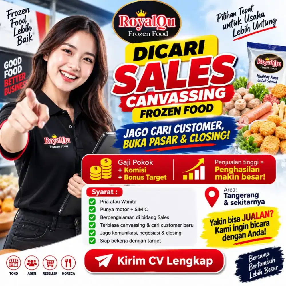 DICARI: SALES FROZEN FOOD