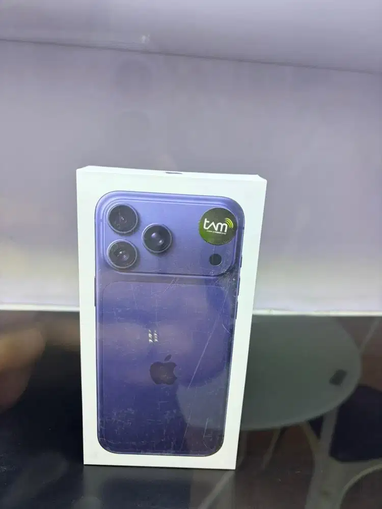 Iphone 17 pro max blue 256gb baru garansi resmi nasional