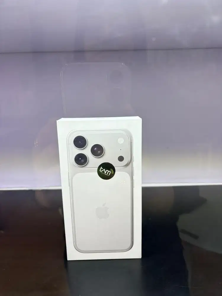 Iphone 17 pro 256gb silver baru garansi resmi nasional ibox