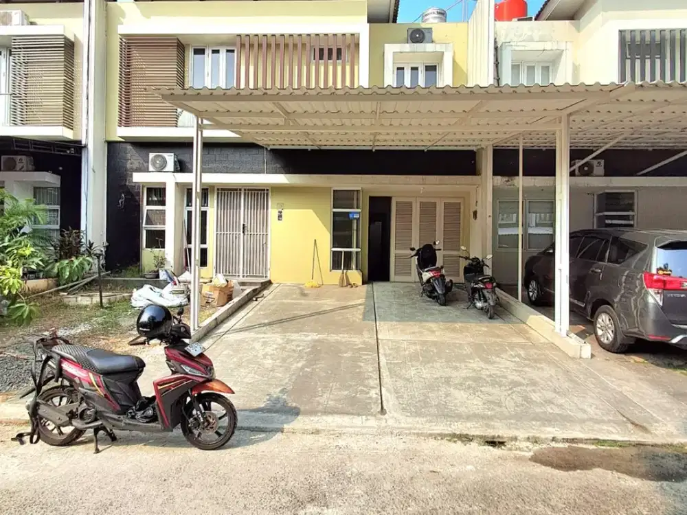 Rumah 2 Lantai Minimalis Furnish Siap Huni di Cluster San Lorenzo Gading Serpong Tangerang