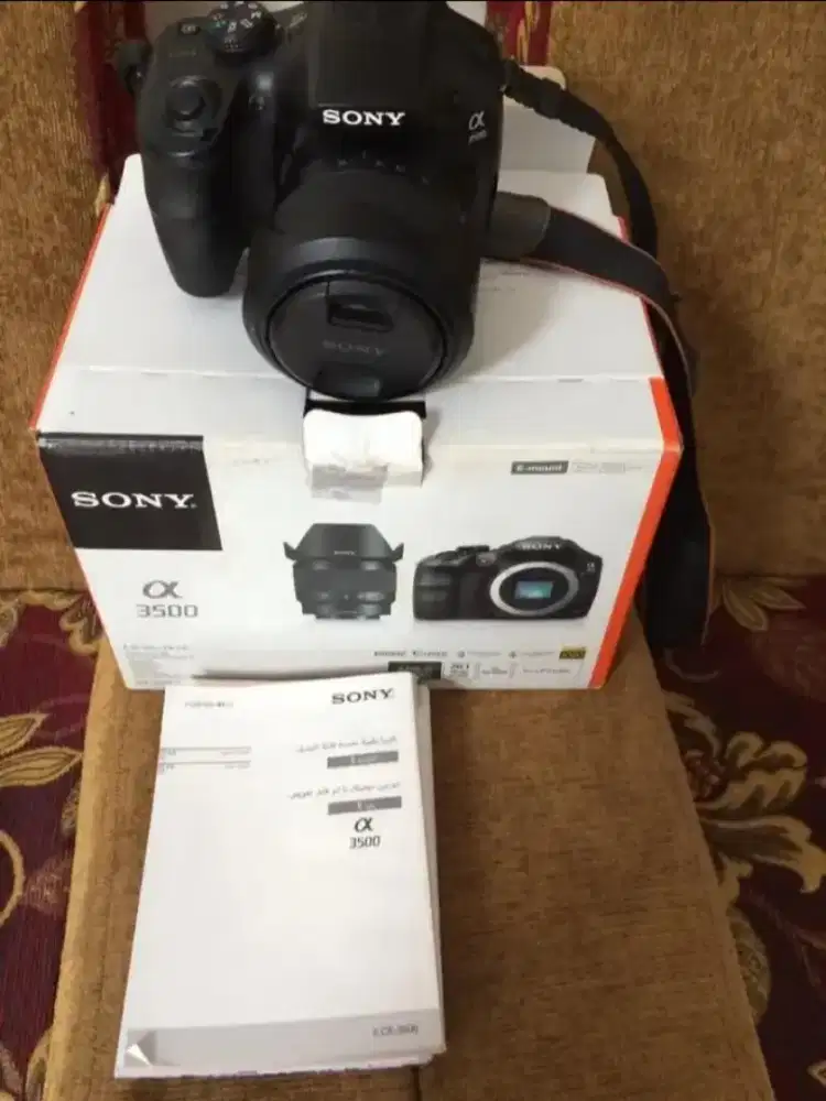 Dijual kamera sony a3500 +  tripod