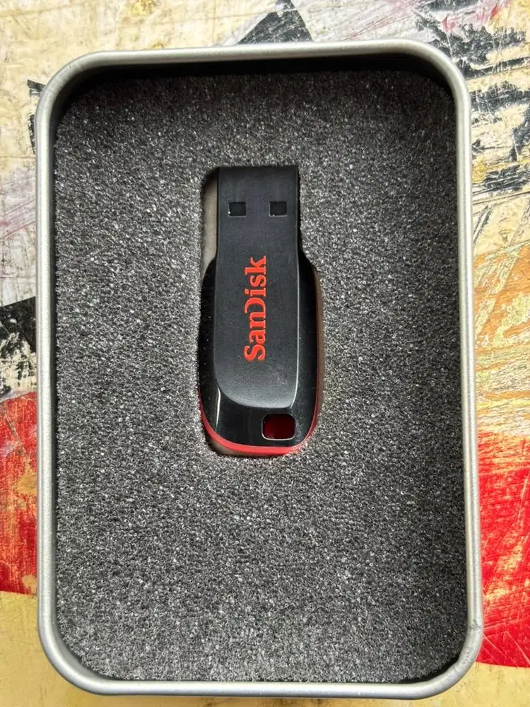 Flashdisk Flashdrive sandisk cruzer 2.0 128gb original