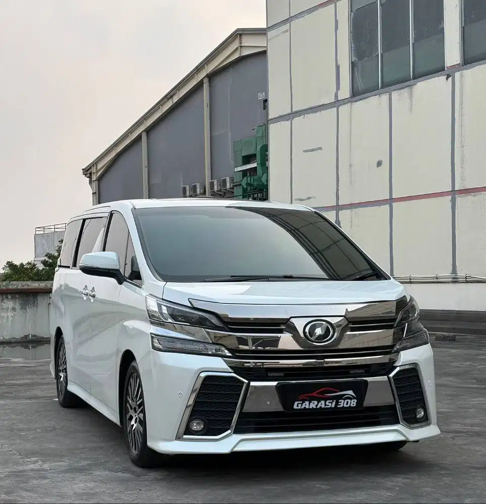 Toyota Vellfire 2.5 ZG Putih Premium Sound CBU kilometer 109 rb