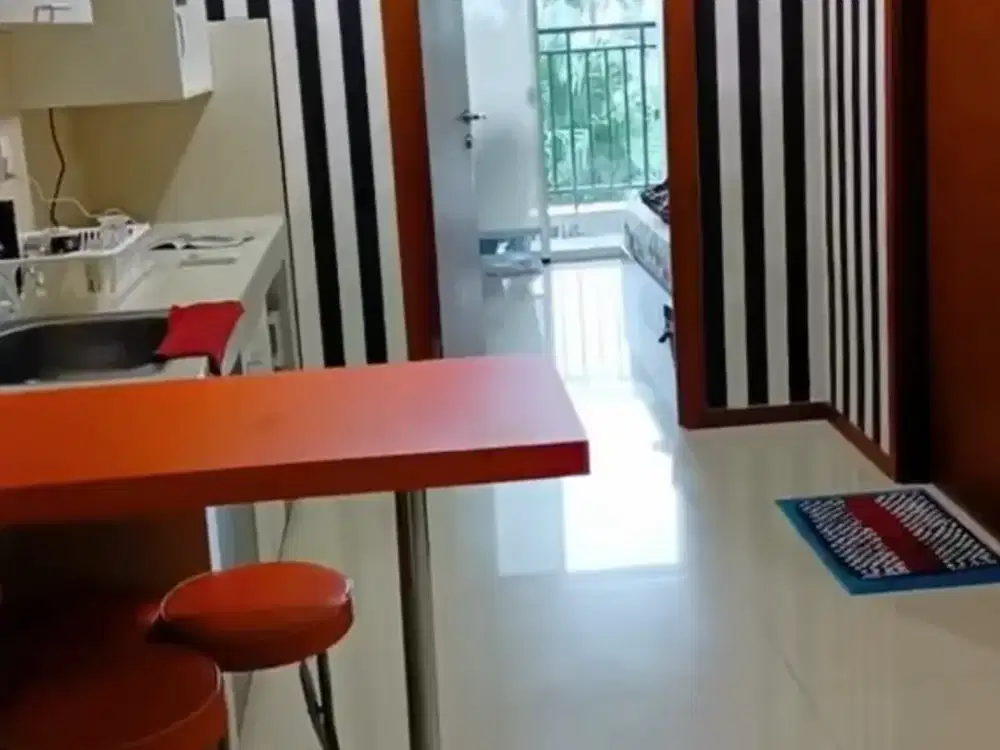 SIAP HUNI! 1BR Cantik Thamrin Residence View Pool 1M Nego