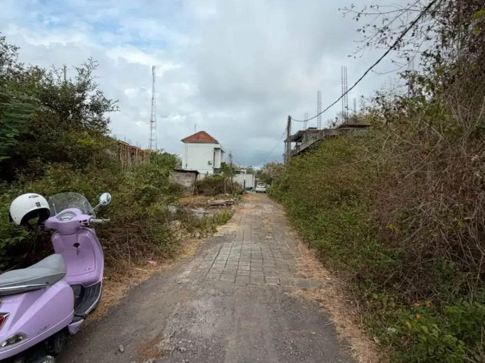 For Sale! Tanah Luasan Kecil Lokasi Kutuh, Kuta Selatan Bali Cocok Bangun Kos Rumah