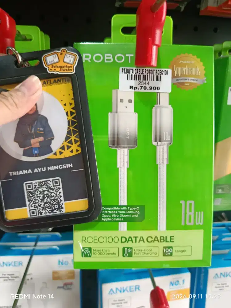PT DATA CABLE ROBOT RCEC100 | ATLANTIS DAHSYAT