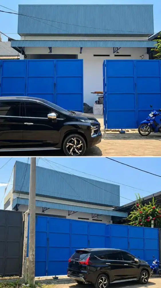 DISEWAKAN GUDANG DI MARGOMULYO PERMAI FULL RENOV SIAP PAKAI
