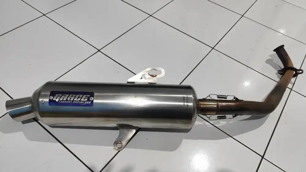 Dijual knalpot grace emblem titan sarteng