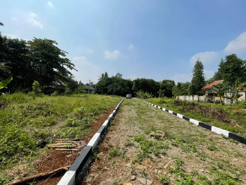 Tanah Murah Strategis Dekat Tol Burangkeng - SHM Siap Balik Nama - Cocok Invest/Hunian - 1KM Edu Forest