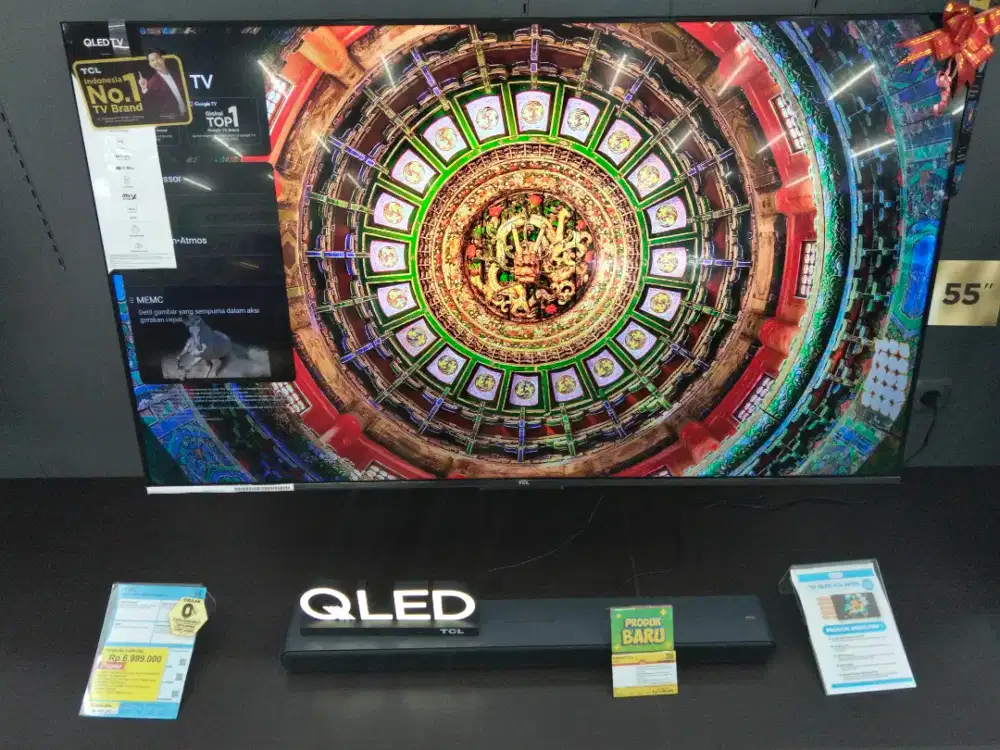 GOOGLE TV TCL 55INCH BISA CICILAN PAKAI HOMECREDIT