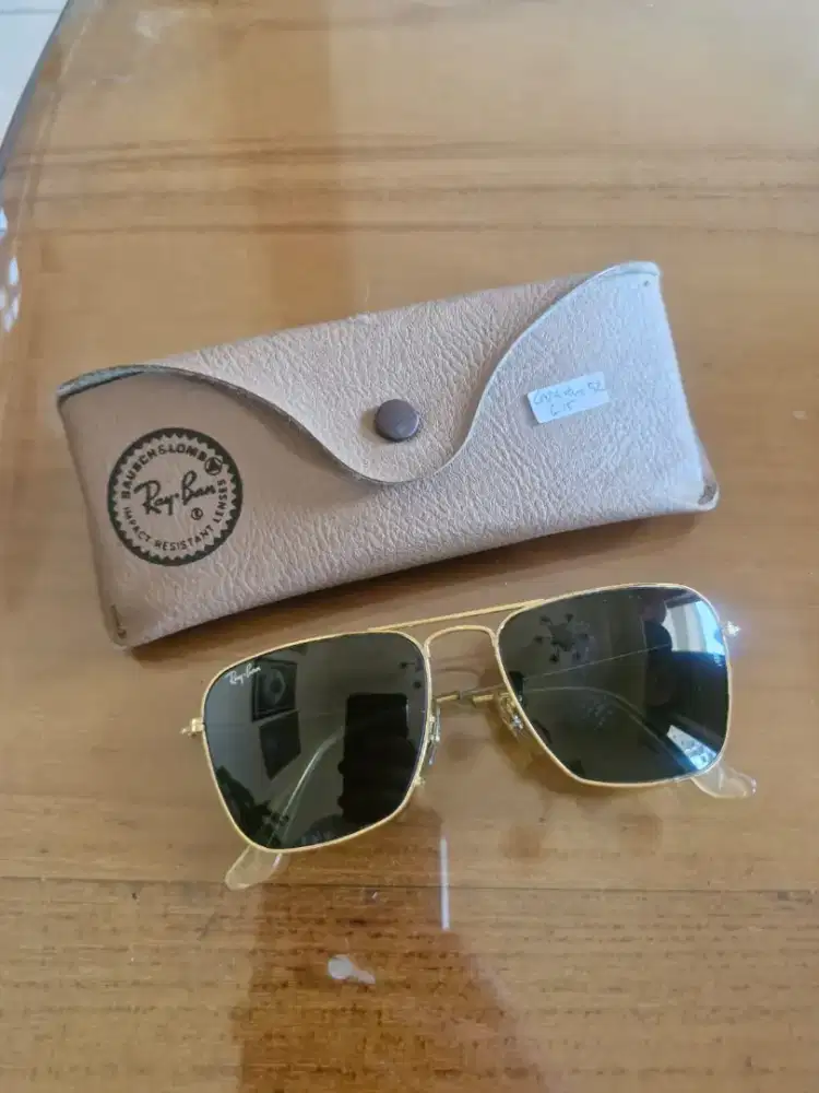 Rayban Caravan B&L Bausch Lombs USA Amerika Size 52