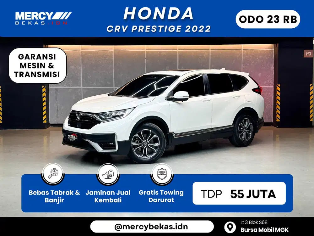 Low KM Honda CRV prestige Turbo 2022