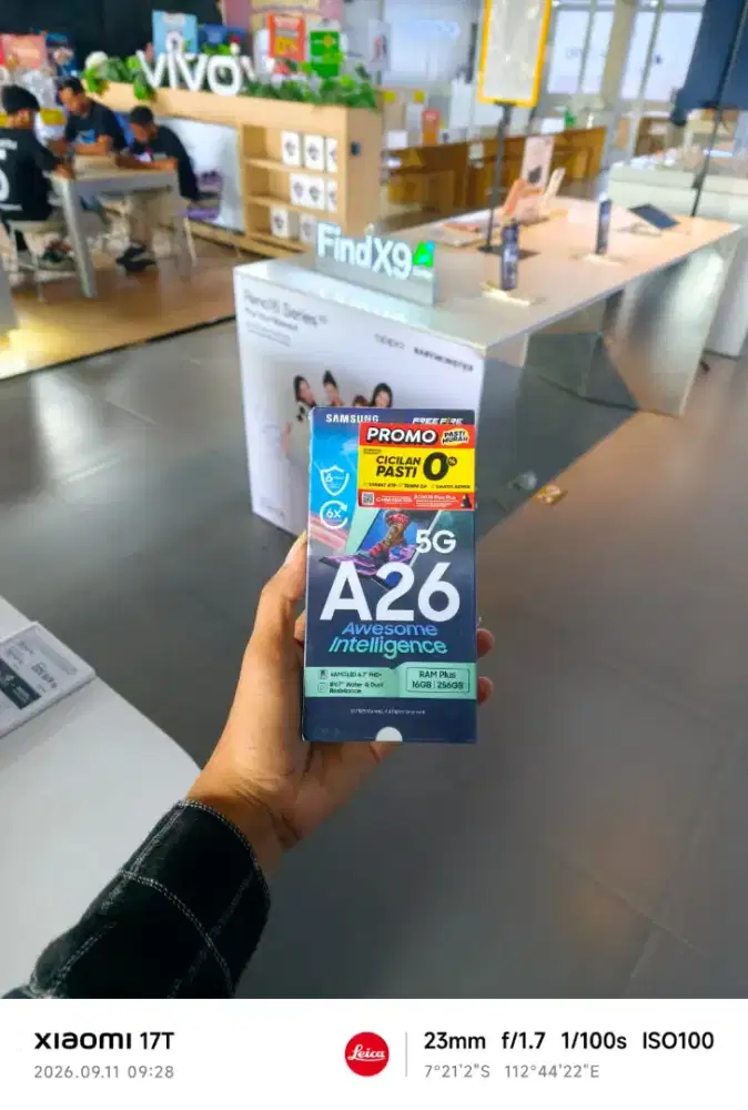 SPESIAL PROMO SAMSUNG GALAXY A26 8/256 FREE ADAPTOR 25W