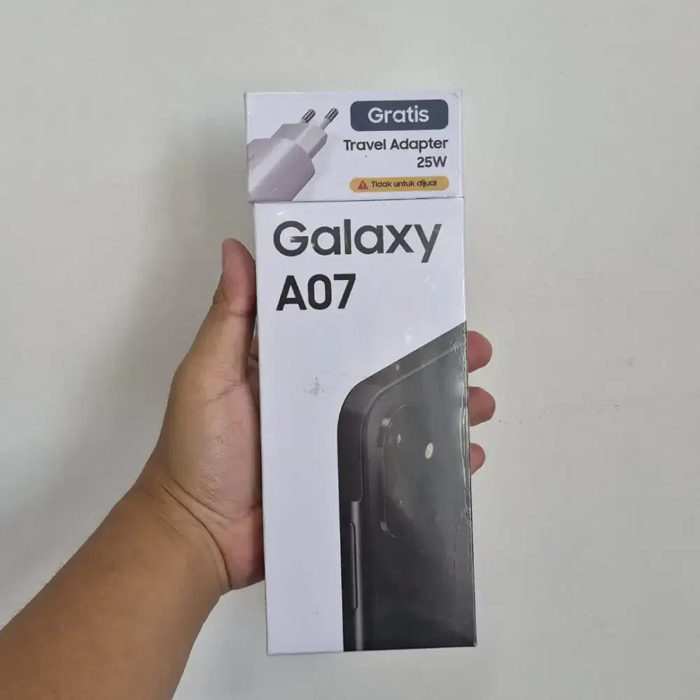 Promo samsung A07 ram 4+4/64 diskon langsung hingga 400 ribu